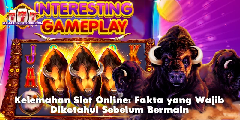 Kelemahan Slot Online: Fakta yang Wajib Diketahui Sebelum Bermain