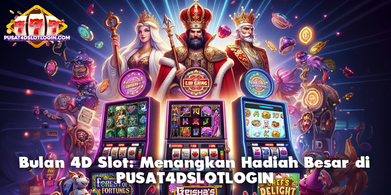 Bulan 4D Slot: Menangkan Hadiah Besar di PUSAT4DSLOTLOGIN