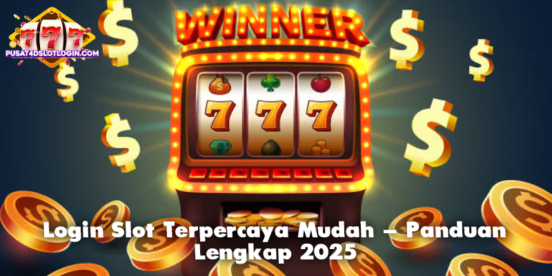 Login Slot Terpercaya Mudah – Panduan Lengkap 2025