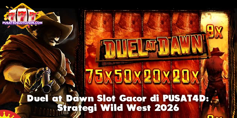 Duel at Dawn Slot Gacor di PUSAT4D: Strategi Wild West 2026