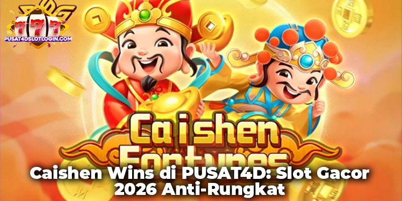 Caishen Wins di PUSAT4D: Slot Gacor 2026 Anti-Rungkat