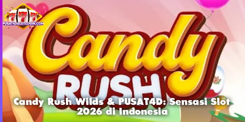 Candy Rush Wilds & PUSAT4D: Sensasi Slot 2026 di Indonesia