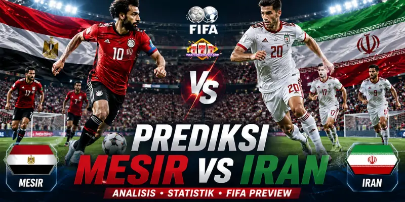 Prediksi Mesir vs Iran Analisis, Statistik dan Preview Laga